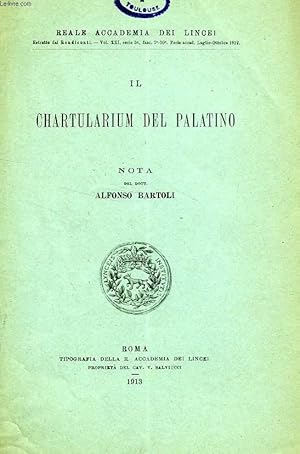 Seller image for IL CHARTULARIUM DEL PALATINO for sale by Le-Livre