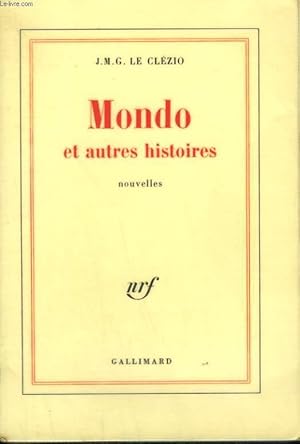 Imagen del vendedor de MONDO ET AUTRES HISTOIRES. a la venta por Le-Livre