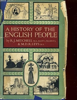 Bild des Verkufers fr A HISTORY OF THE ENGLISH PEOPLE zum Verkauf von Le-Livre