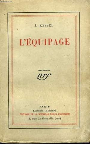 Seller image for L'EQUIPAGE. for sale by Le-Livre