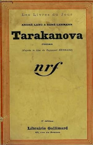 Seller image for TARAKANOVA. for sale by Le-Livre