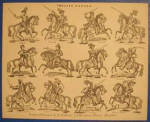 Bild des Verkufers fr TWELVE HORSES. zum Verkauf von Barry McKay Rare Books