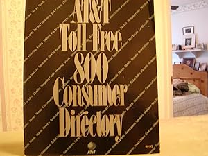 AT&T Toll-Free 800 Consumer Directory