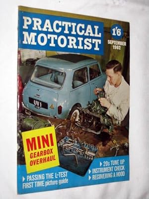 PRACTICAL MOTORIST Monthly Magazine. September 1962. ( Mini Gearbox Overhaul, Know Your Ford Cons...