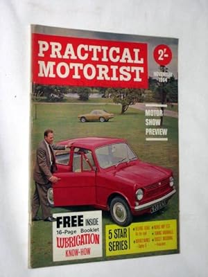 PRACTICAL MOTORIST Monthly Magazine. November 1964. (overhauling Ford Anglia Brakes, Tuning Vauxh...