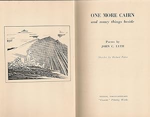 Imagen del vendedor de One More Cairn and Many Things Beside. a la venta por Fountain Books (Steve Moody)