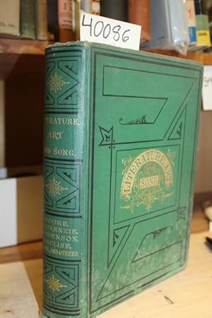 Bild des Verkufers fr Literature, Art and Song: Moore's Melodies American Poems: A Biography & A Critical Review Of Lyric Poets zum Verkauf von Princeton Antiques Bookshop