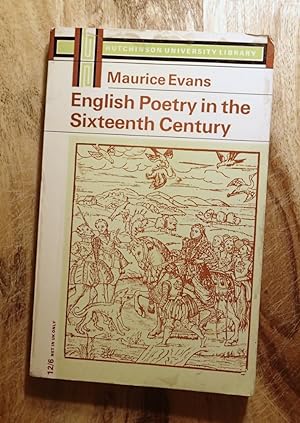 Imagen del vendedor de ENGLISH POETRY IN THE SIXTEENTH CENTURY (2nd Revised Edition) a la venta por 100POCKETS
