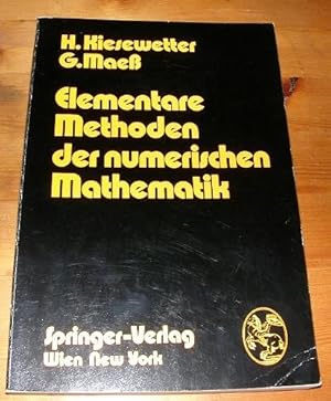 Bild des Verkufers fr Elementare Methoden der numerischen Mathematik. zum Verkauf von Antiquariat Roland Ggler