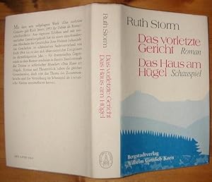 Bild des Verk�ufers f�r Das vorletzte Gericht (Roman). Das Haus am H�gel (Schauspiel in vier Aufz�gen). zum Verkauf von Antiquariat Roland G�gler