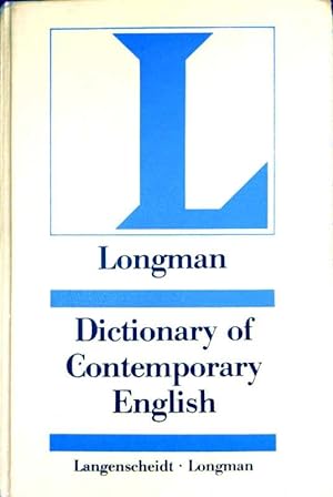 Longman Dictionary of Contemporary English (DCE)
