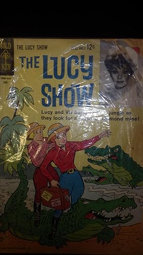 Seller image for Lucy Show, The Comic Book No.5, June 1964, Lucy & Viv Bungle in the Jungle as They Look for a Fabulous Diamond Mine ( VIVIAN ) Includes Diamonds are a Girls Worst Enemy, Professor Tom Phoolery, Lollis Pop ETC for sale by Bluff Park Rare Books