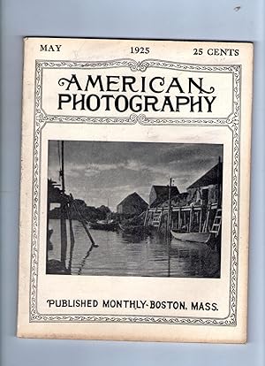 AMERICAN PHOTOGRAPHY. Issue of May 1925