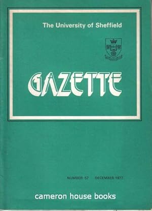 The University of Sheffield Gazette. No.57, December 1977