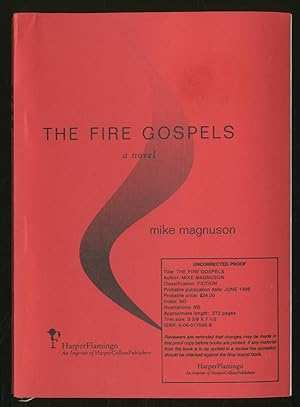 Image du vendeur pour The Fire Gospels mis en vente par Between the Covers-Rare Books, Inc. ABAA