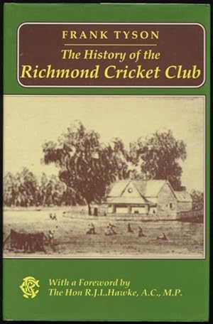 Seller image for The history of the Richmond Cricket Club. for sale by Lost and Found Books