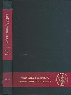 Imagen del vendedor de Applied Regression Analysis (Wiley Series in Probability and Mathematical Statistics Series) a la venta por Dorley House Books, Inc.