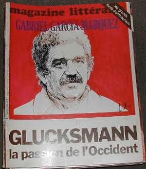 Magazine littéraire-N° 178. Gabriel Garcia Marquez. Glucksmann la passion de l'occident.