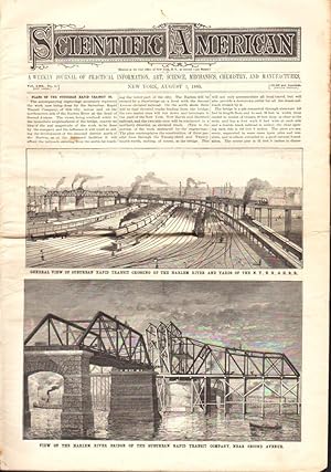 SCIENTIFIC AMERICAN (VOL. LIII, NO.5) AUGUST 1, 1885 A Weekly Journal of Practical Information, A...