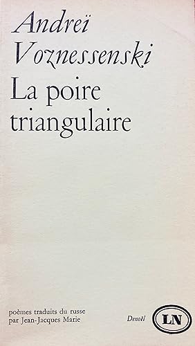 La poire triangulaire: poèmes traduits du russe par Jean-Jacques Marie.