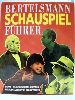 Seller image for Bertelsmann-Schauspielfhrer hrsg. von Klaus Vlker for sale by Antiquariat Bler