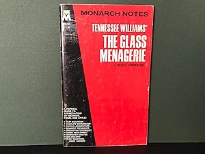 Immagine del venditore per Tennessee Williams' The Glass Menagerie: A Critical Commentary (Monarch Notes) venduto da Bookwood