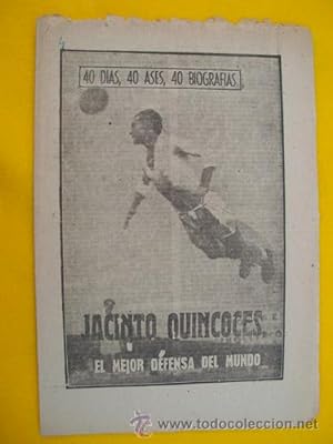 JACINTO QUINCOCES - El mejor defensa del mundo - Fútbol