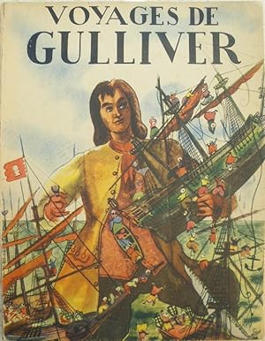 Image du vendeur pour Les voyages de Gulliver dans les contrées lointaines (adaptés pour la jeunesse). mis en vente par Librairie les mains dans les poches