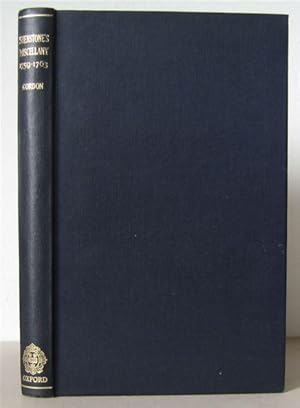 Shenstone's Miscellany 1759-1763.