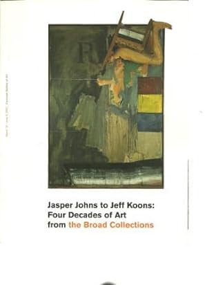 Seller image for Jasper Johns to Jeff Koons: Four Decades of Art from the Broad Collection [ Folded Exhibition Sheet ] for sale by Works on Paper