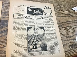 Seller image for The Realist #84, Nov., 1968. for sale by Bristlecone Books  RMABA