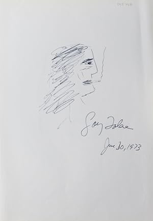 Bild des Verkufers fr Self-portrait zum Verkauf von James Cummins Bookseller, ABAA