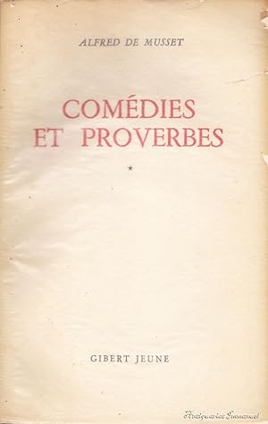 Seller image for Comdies et Proverbes. Tome 1. for sale by Antiquariat Immanuel, Einzelhandel