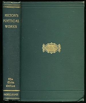 Imagen del vendedor de The Poetical Works of John Milton [The Globe Edition] a la venta por Little Stour Books PBFA Member