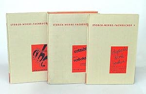 Storch-Werbe-Fachbücher 1, 2, 3 / 3 Bde.