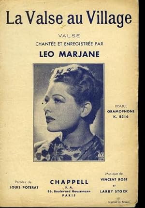 Bild des Verkufers fr LA VALSE AU VILLAGE zum Verkauf von Le-Livre