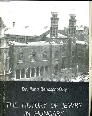 Bild des Verkufers fr THE HISTORY OF JEWRY IN HUNGARY zum Verkauf von Le-Livre