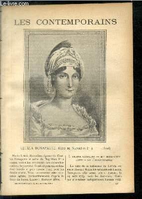 Bild des Verkäufers für Letizia Bonaparte, mère de Napoléon 1er (1750-1836). LES CONTEMPORAINS N° 423 zum Verkauf von Le-Livre