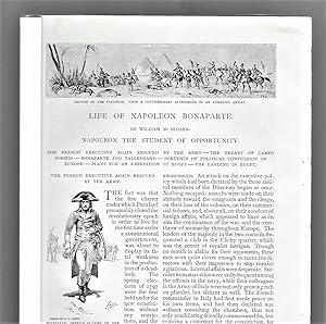 Seller image for Life Of Napoleon Bonaparte, Part VIII: Napoleon The Student Of Opportunity for sale by Legacy Books II