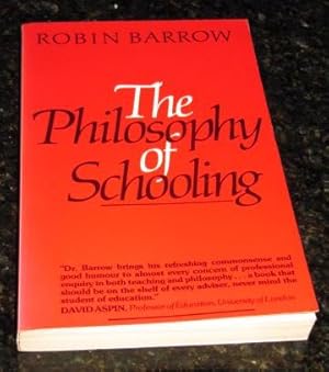 Seller image for The Philosophy of Schooling for sale by Makovski Books
