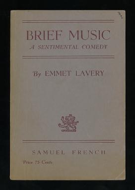 Immagine del venditore per Brief Music: A Sentimental Comedy [aka "Lark on the Wing" and "Daisy Chain"] venduto da ReadInk, ABAA/IOBA