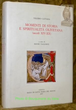 Bild des Verkufers fr Momenti di storia e spiritualit Olivetana (secoli XIV-XX). Centro storico Benedettino Italiano. zum Verkauf von Bouquinerie du Varis