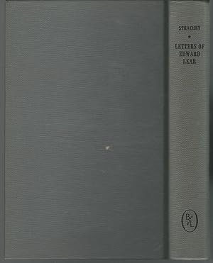 Image du vendeur pour Letters of Edward Lear to Chichester Fortescue and Frances Countess Waldegrave mis en vente par Dorley House Books, Inc.