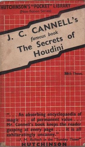 Seller image for THE SECRETS OF HOUDINI for sale by Black Stump Books And Collectables
