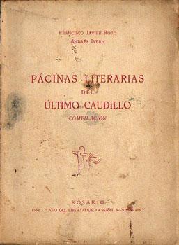 Immagine del venditore per Pginas Literarias del Ultimo Caudillo (compilacin) venduto da Federico Burki