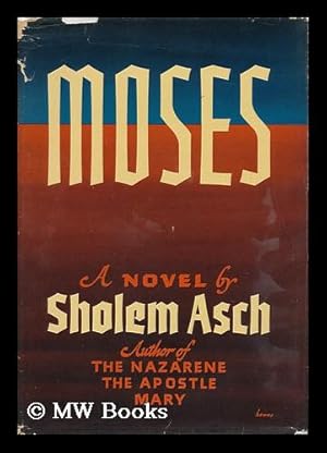 Seller image for Moses; Translated by Maurice Samuel for sale by MW Books Ltd.