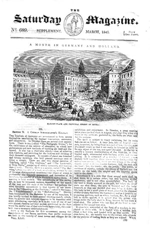 The Saturday Magazine Supplement No 689 March 1843 Containing A MONTH in GERMANY and HOLLAND. Pt ...