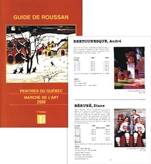 Imagen del vendedor de Guide de Roussan - Peintres du Quebec: Marche de l'Art 2000, 7e Edition a la venta por COLLECTOPHILE