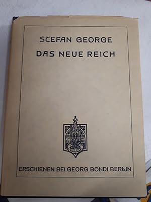 Bild des Verkufers fr DAS NEUE REICH. zum Verkauf von Cambridge Rare Books