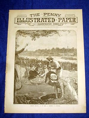 The Penny Illustrated Paper and Illustrated Times. No 1519 of 12 July 1890. The HENLEY REGATTA, H...